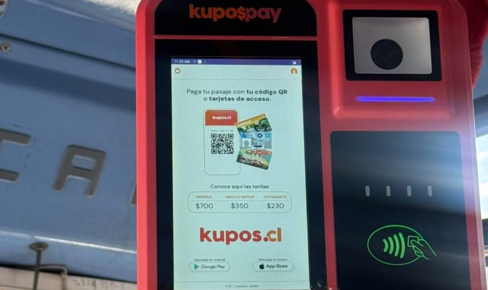 Curicó es la primera comuna de la Región del Maule en utilizar el sistema electrónico de  tarjeta en el transporte