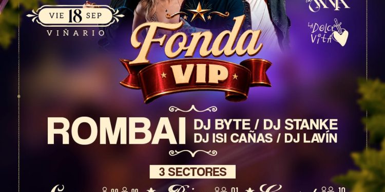  Fonda VIP se prepara para celebrar Fiestas Patrias junto a Rombai
