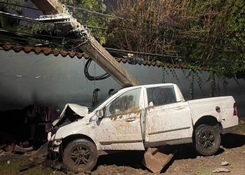 Maule es la segunda región en Chile con más cortes de luz por postes chocados