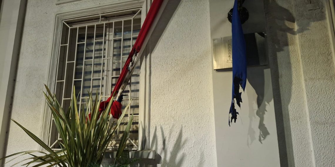 Repudio a atentado incendiario a símbolos patrios en el municipio de Molina