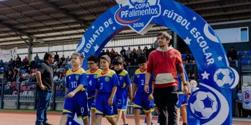La Copa PFalimentos vuelve a tomarse Talca y reúne al fútbol escolar de la región del Maule