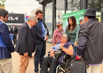 Inician obras de la segunda etapa del trazado Ciudad Accesible en Curicó