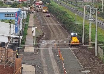 Coordinan avances y cronograma de pavimentación en “Camino La Empresa” de Linares