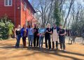 Jóvenes de intercambio de Rotary celebraron las Fiestas Patrias en Vilches Alto