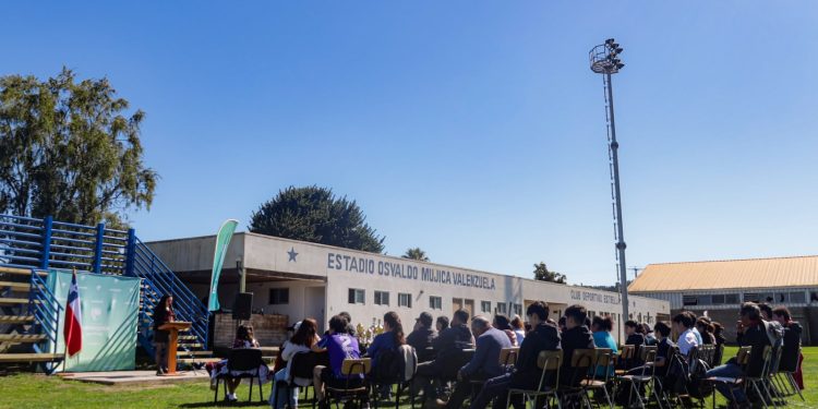 Inauguran nueva infraestructura para el Estadio Estrella Azul de Vichuquén