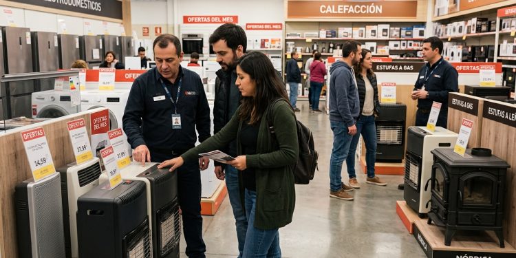 Chilenos prefieren la calefacción no eléctrica: gas, pellet y leña alcanzan el 53% del mercado