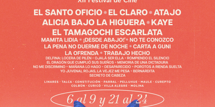 Festival Felina celebra 12 años con cine chileno gratuito en 11 comunas del Maule