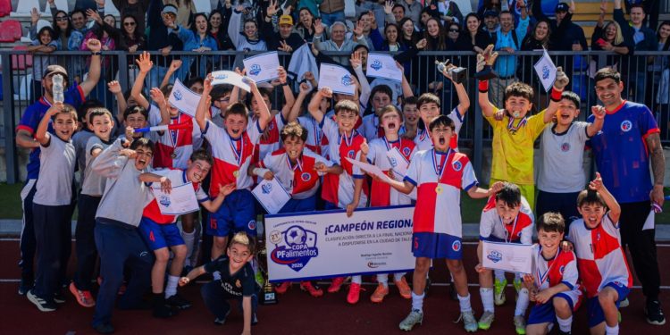 Copa PFalimentos corona a sus campeones en Talca tras reunir a 40 equipos escolares