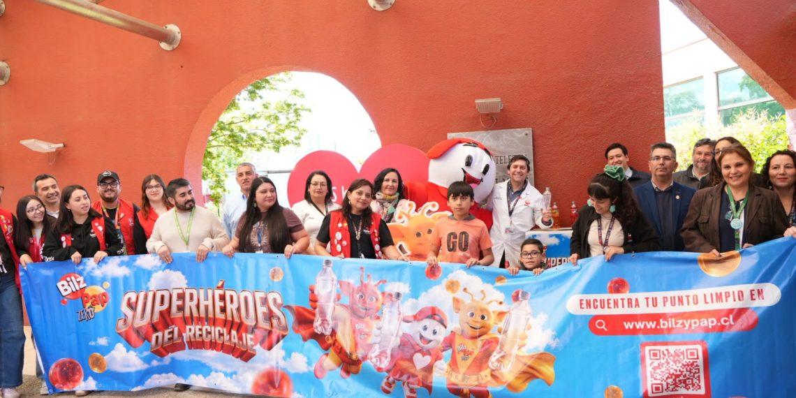 Talca se suma a la Teletón con siete puntos de reciclaje para recolectar botellas plásticas