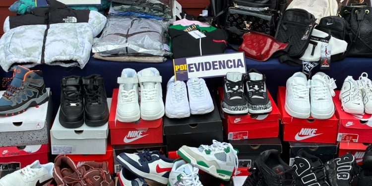 PDI detectó más de 1.400 productos presuntamente falsificados