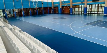 Director del IND Maule realiza visita inspectiva al nuevo Polideportivo de Longaví