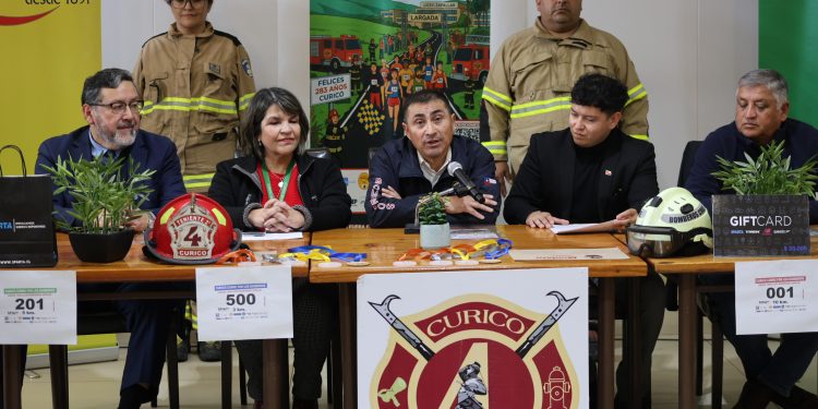 Curicó se prepara para Quinta Edición de Corrida por los Bomberos
