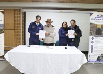 Coordinadora Regional de Políticas Mineras destaca firma de convenio entre Municipalidad de Pencahue y Minera Paicaví