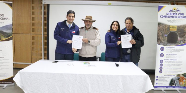 Coordinadora Regional de Políticas Mineras destaca firma de convenio entre Municipalidad de Pencahue y Minera Paicaví
