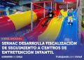 Sernac fiscaliza centros de entretención infantil