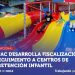 Sernac fiscaliza centros de entretención infantil