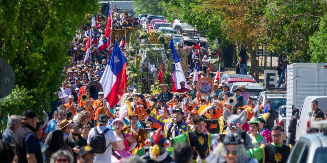 Con multitudinaria devoción Pelarco cumplió con la Virgen del Carmen