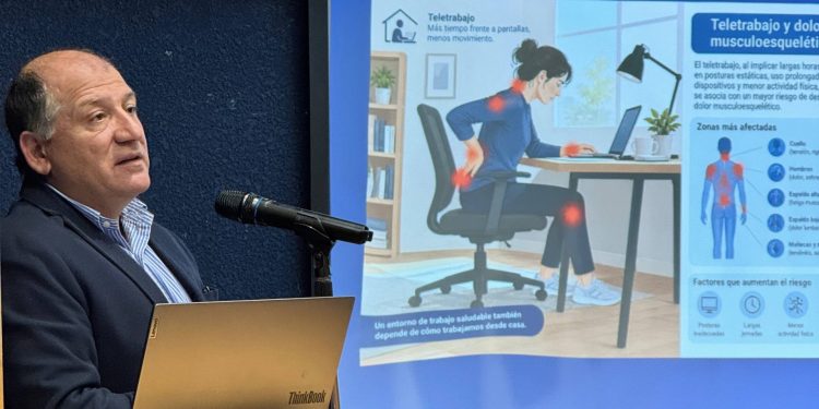 Teletrabajo prolongado aumenta el riesgo de dolores musculares y articulares