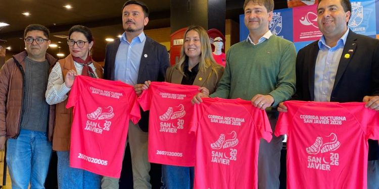 Mindep-IND Maule y el Municipio de San Javier anuncian una nueva versión de la corrida nocturna “Running x San Javier”